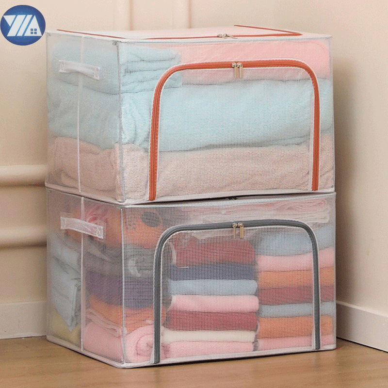 Large Capacity Foldable Clear PVC Storage Box