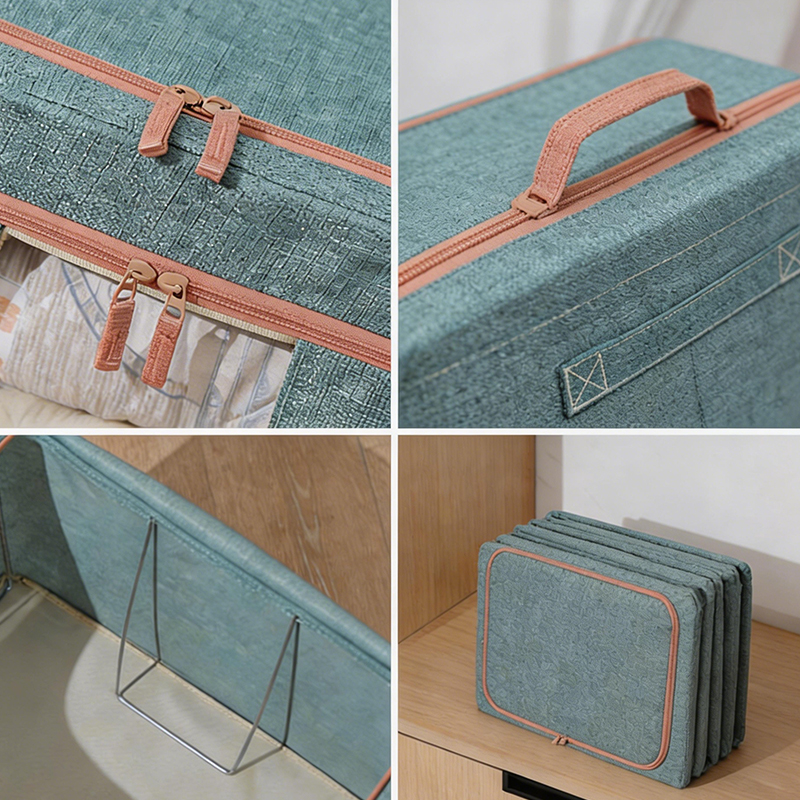 Household Linen Clothing Storage Box Organizer