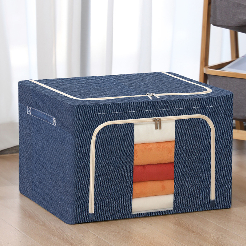 Foldable Oxford Cloth Storage Box For Household