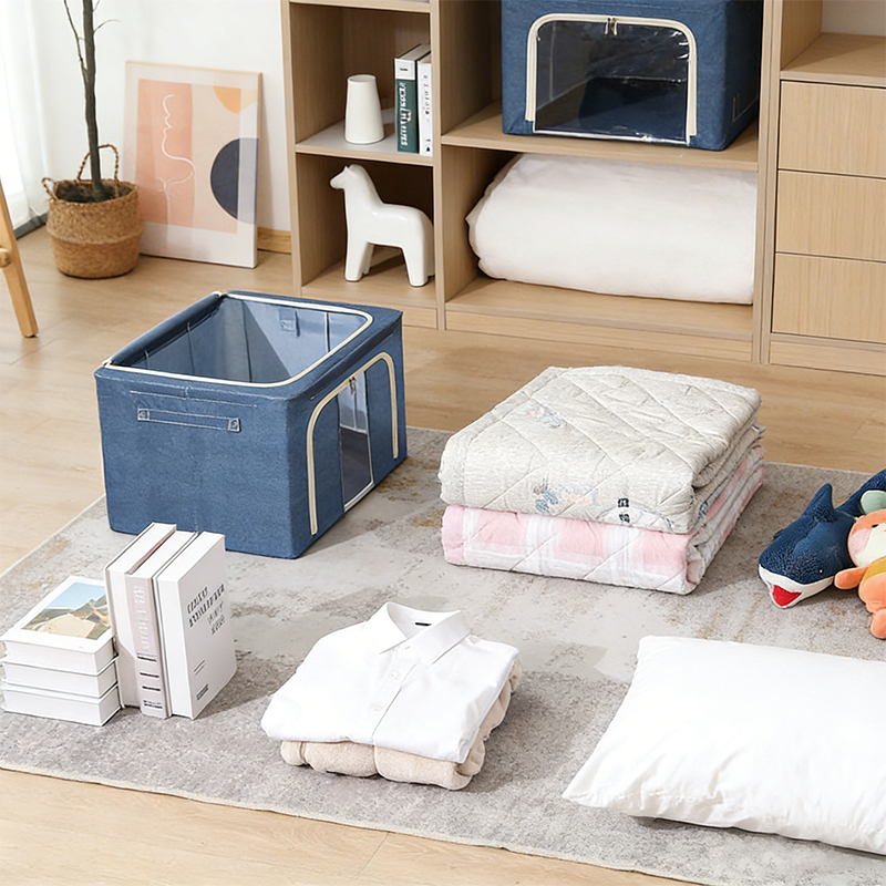 Foldable Oxford Cloth Storage Box For Household