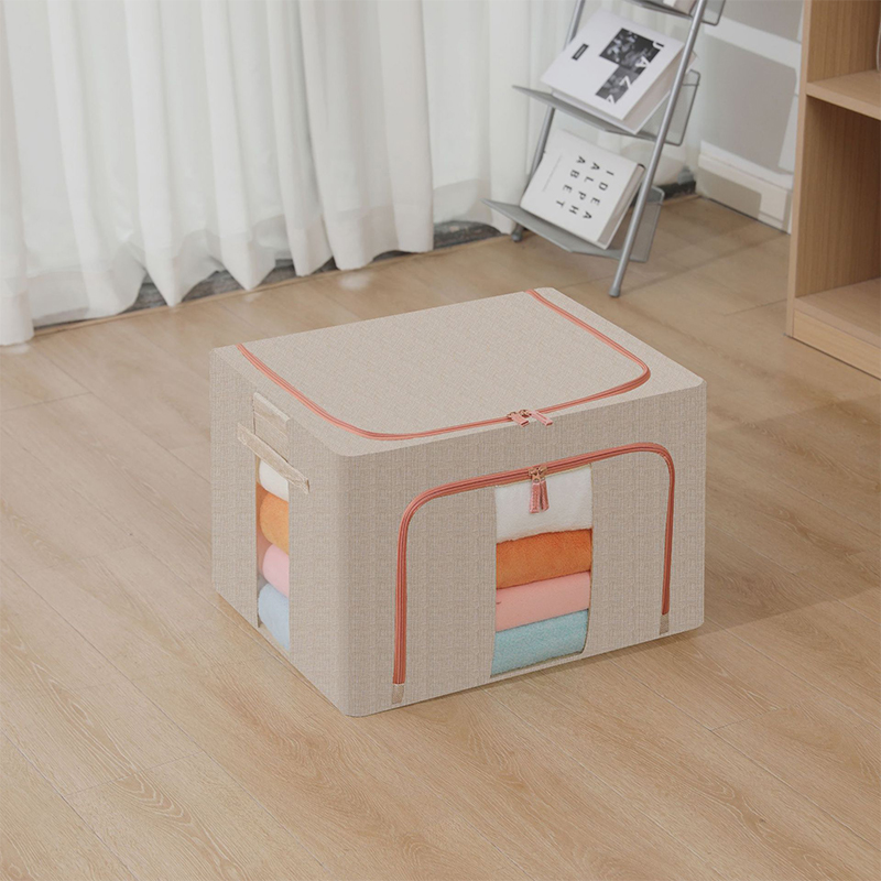 Household Linen Clothing Storage Box Organizer