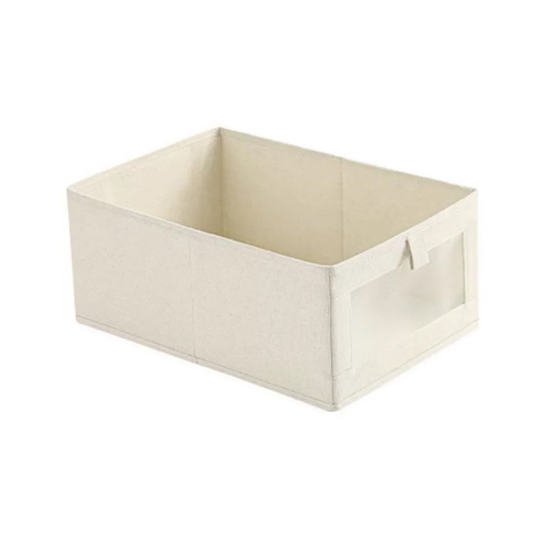 Fabric Folding Drawer Clothing Storage Box For Closet