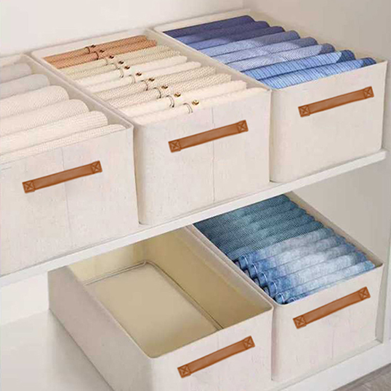 Foldable Wardrobe Drawer Storage Organizer Box