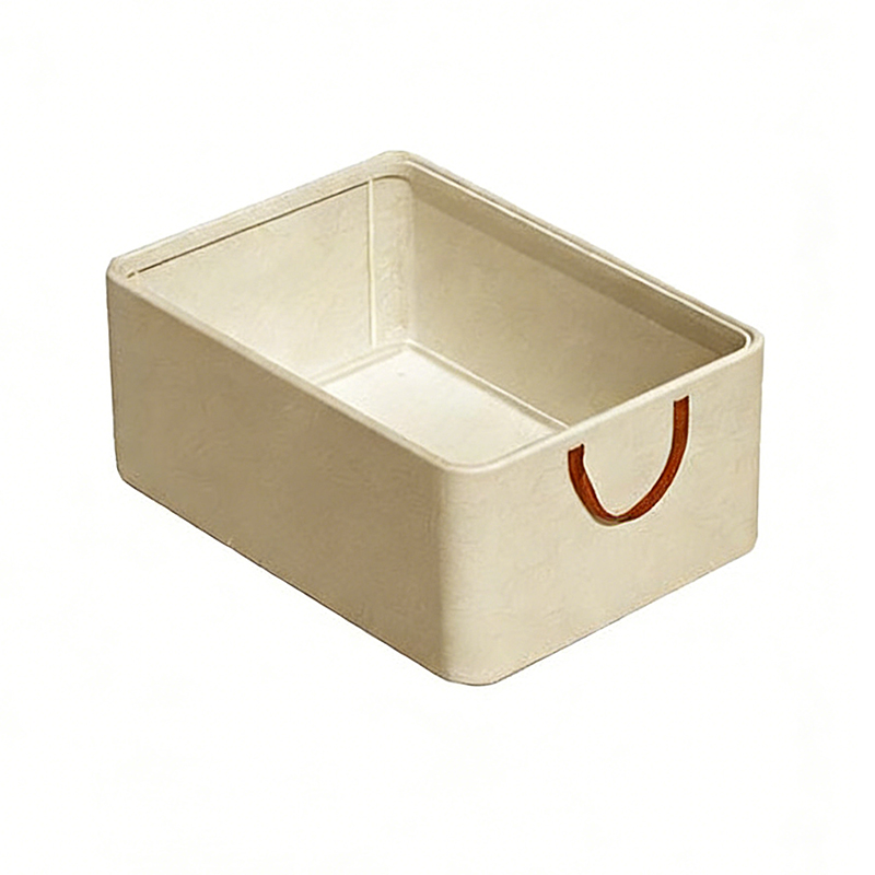 Cotton Linen Drawer Storage Box Closet Organizer